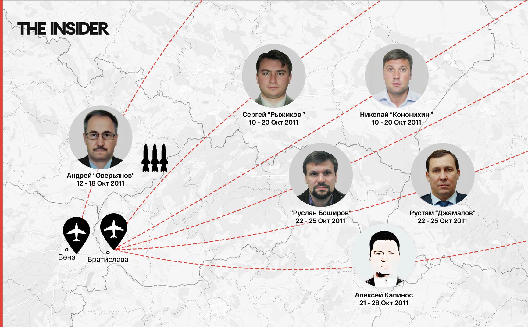 Как прибывали гэрэушники к складу в Ловнидоле в 2011 году